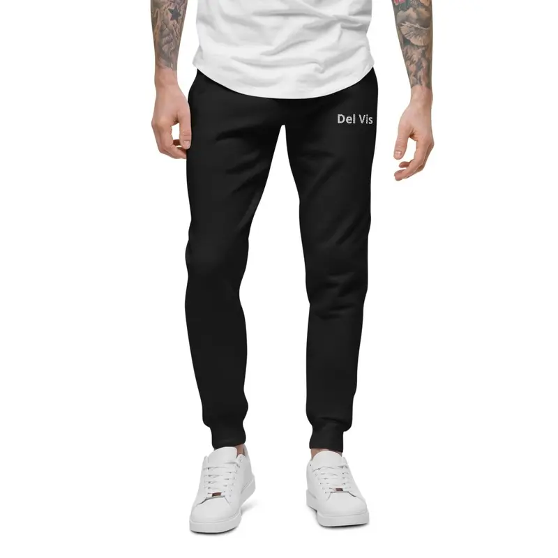 Essential Cuffed Joggers - Black