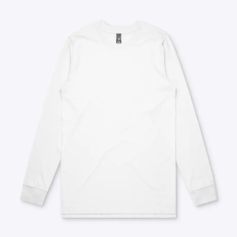 Essential Long Sleeved Tee - White